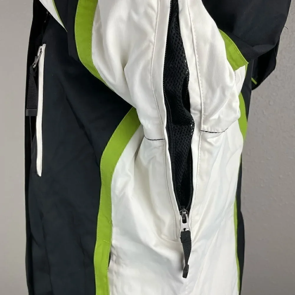 Crane Sports Hooded Ski/Snowboard Jacket Size M EUC